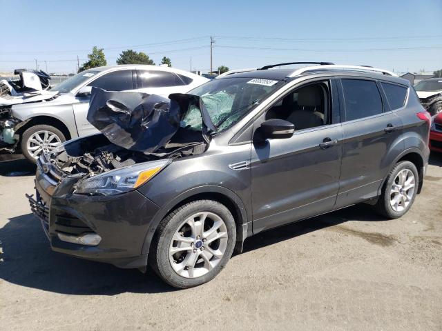 1FMCU9J97GUC28904 - 2016 FORD ESCAPE TITANIUM GRAY photo 1