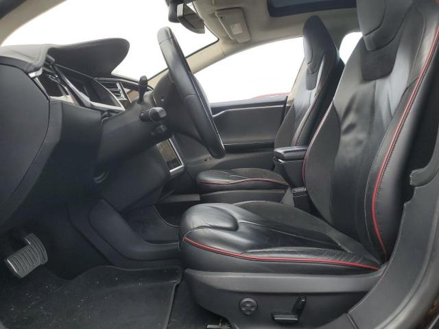 5YJSA1DPXDFP05463 - 2013 TESLA MODEL S Noir photo 7