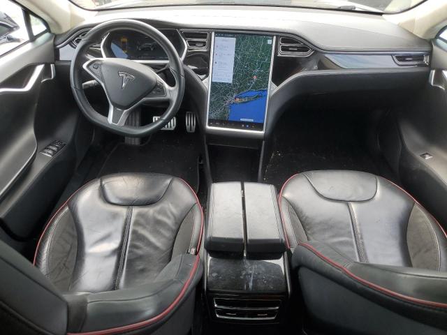5YJSA1DPXDFP05463 - 2013 TESLA MODEL S Noir photo 8