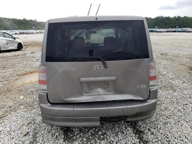 JTLKT324850219737 - 2005 TOYOTA SCION XB SILVER photo 6