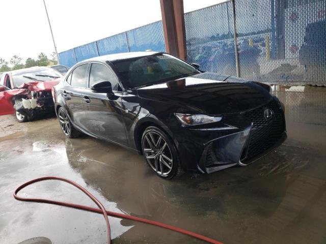 JTHBA1D25J5072435 - 2018 LEXUS IS 300 BLACK photo 4