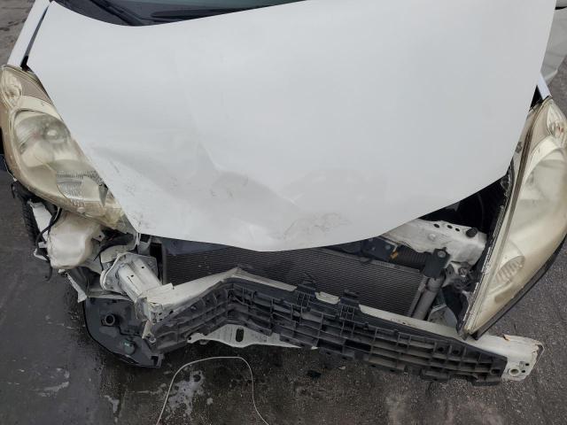 JHMGE8H47AS026279 - 2010 HONDA FIT SPORT WHITE photo 11