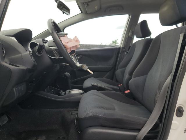 JHMGE8H47AS026279 - 2010 HONDA FIT SPORT WHITE photo 7