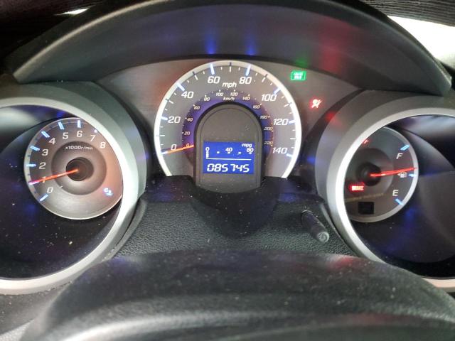 JHMGE8H47AS026279 - 2010 HONDA FIT SPORT WHITE photo 9