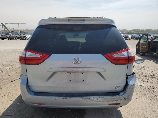 5TDDK3DC0GS133074 - 2016 TOYOTA SIENNA XLE ლურჯი ფოტო 6