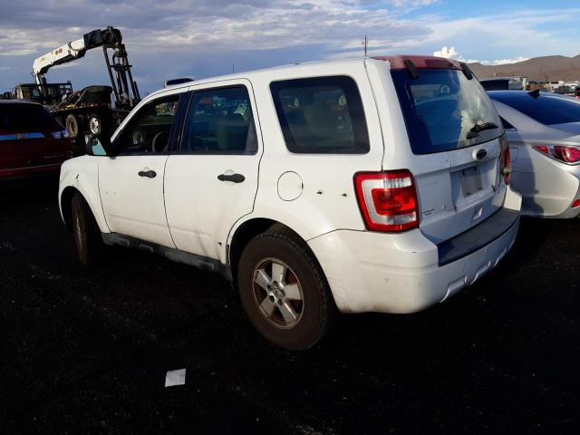 1FMCU0C76CKA65983 - 2012 FORD ESCAPE XLS WHITE photo 2