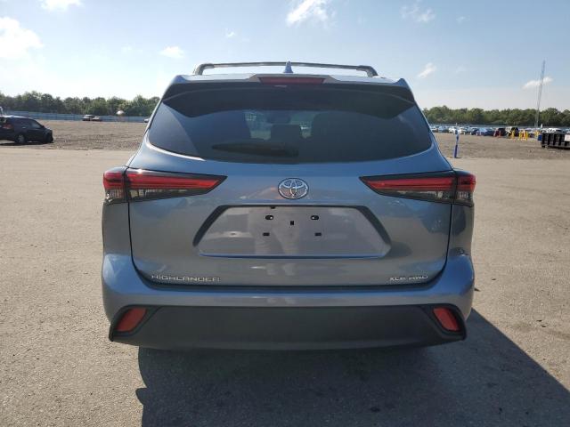 5TDGZRBH8NS205906 - 2022 TOYOTA HIGHLANDER XLE 青绿色 照片 6