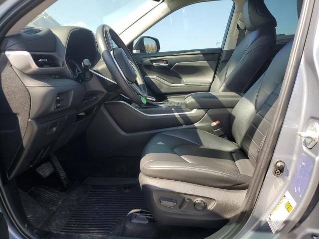 5TDGZRBH8NS205906 - 2022 TOYOTA HIGHLANDER XLE 青绿色 照片 7