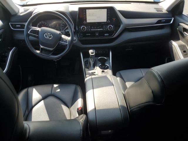 5TDGZRBH8NS205906 - 2022 TOYOTA HIGHLANDER XLE 青绿色 照片 8