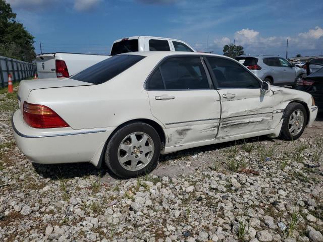 JH4KA966X2C011738 - 2002 ACURA 3.5RL WHITE photo 3