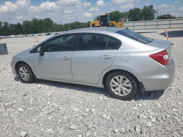 2HGFB2F50CH519991 - 2012 HONDA CIVIC LX SILVER photo 2