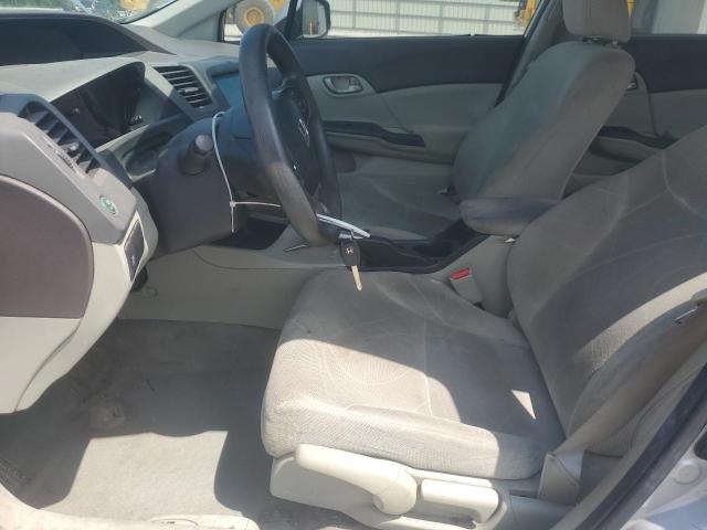 2HGFB2F50CH519991 - 2012 HONDA CIVIC LX SILVER photo 7