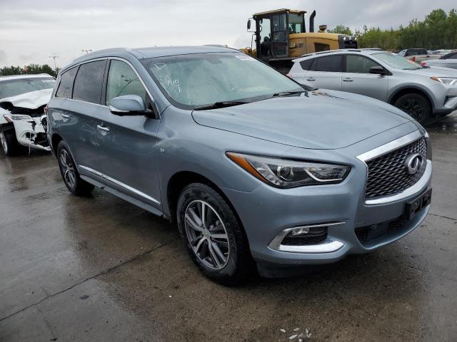 5N1DL0MM5HC556106 - 2017 INFINITI QX60 BLUE photo 4