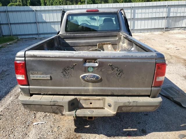 1FTYR10D88PA75324 - 2008 FORD RANGER CHARCOAL photo 6