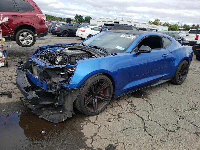 1G1FJ1R63J0131275 - 2018 CHEVROLET CAMARO ZL1 BLUE photo 1