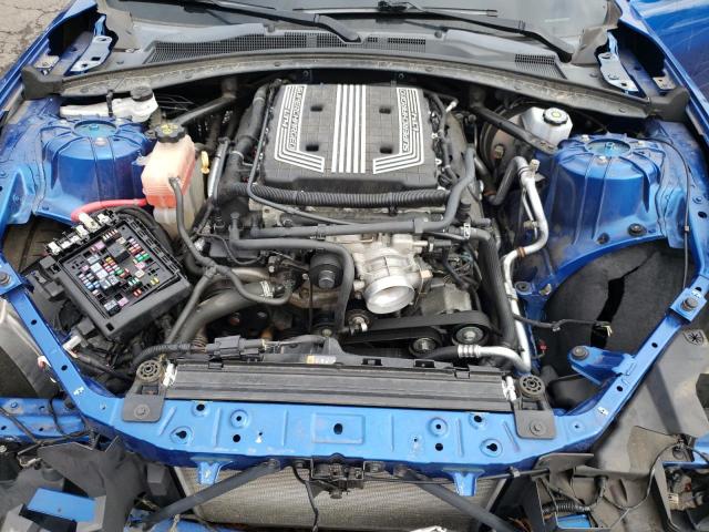 1G1FJ1R63J0131275 - 2018 CHEVROLET CAMARO ZL1 BLUE photo 11
