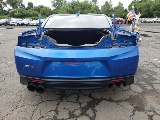1G1FJ1R63J0131275 - 2018 CHEVROLET CAMARO ZL1 BLUE photo 6