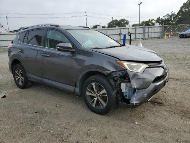 2T3WFREV3GW291701 - 2016 TOYOTA RAV4 XLE GRAY photo 4
