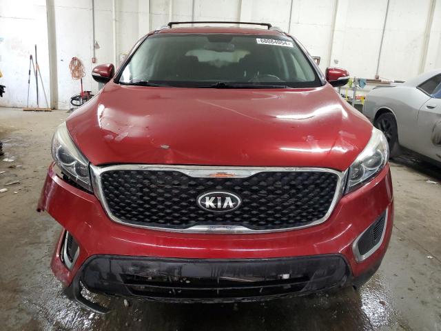 5XYPG4A33JG357047 - 2018 KIA SORENTO LX RED photo 5