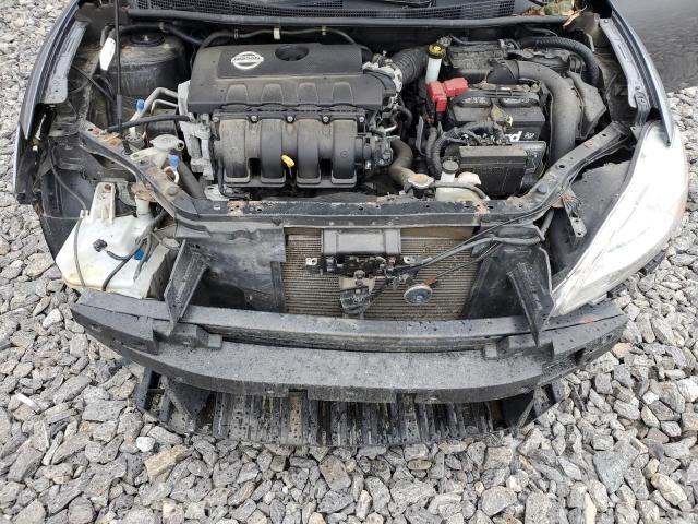 3N1AB7AP8FL653211 - 2015 NISSAN SENTRA S GRAY photo 11