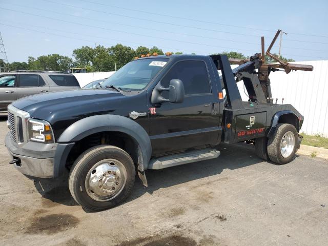 1FDXF46P06EA61901 - 2006 FORD F450 SUPER DUTY BLACK photo 1