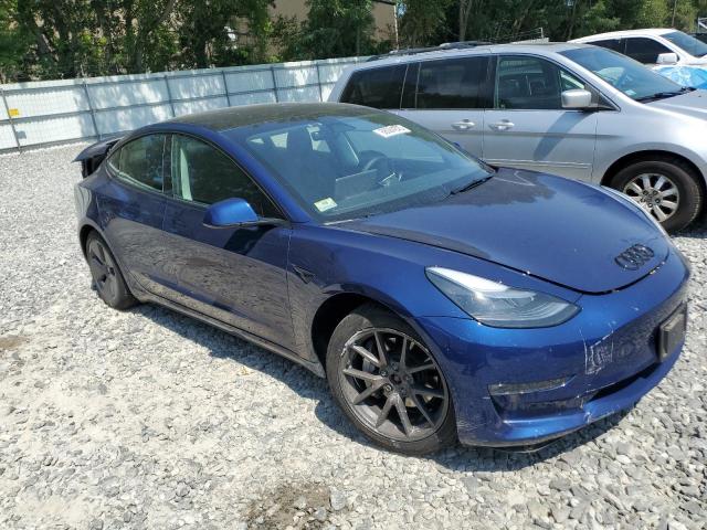 5YJ3E1EB7PF654164 - 2023 TESLA MODEL 3 蓝色 照片 4