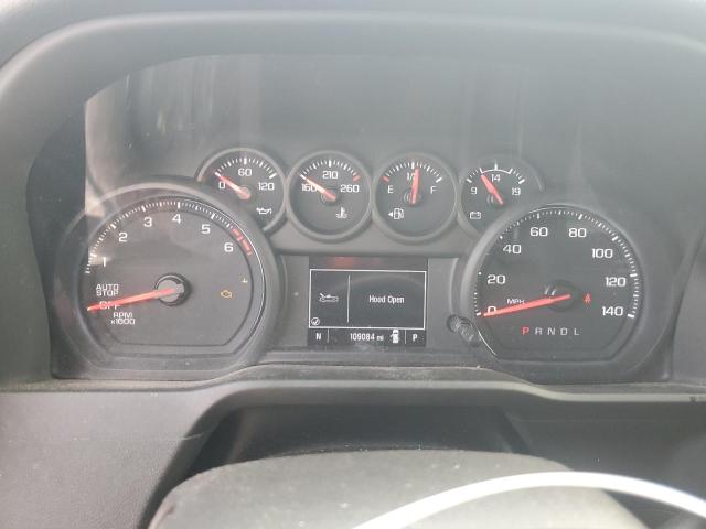 3GCNAAEK9PG347805 - 2023 CHEVROLET SILVERADO C1500 WHITE photo 9