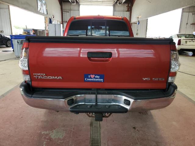 5TEUU42N19Z658557 - 2009 TOYOTA TACOMA ACCESS CAB RED photo 6