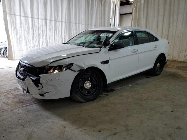 1FAHP2MK8FG135657 - 2015 FORD TAURUS POLICE INTERCEPTOR WHITE photo 1