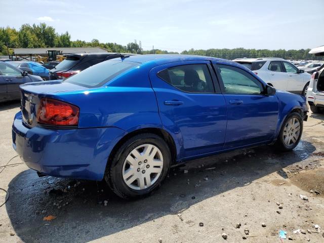 1C3CDZAB1CN185936 - 2012 DODGE AVENGER SE BLUE photo 3