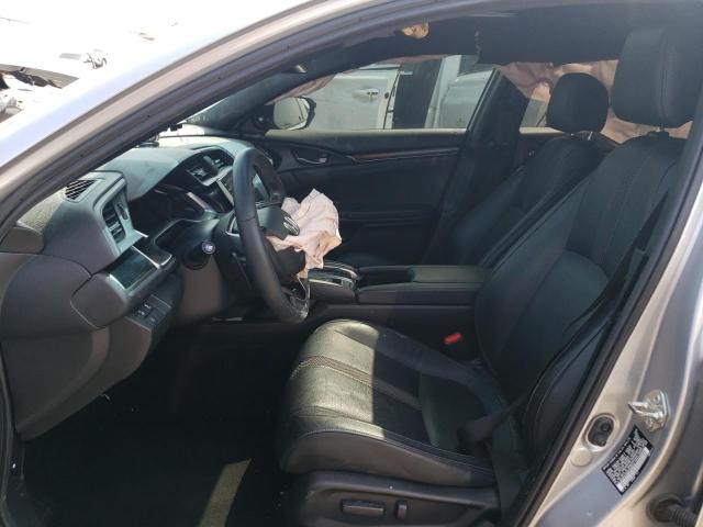 SHHFK7H93MU206614 - 2021 HONDA CIVIC SPORT TOURING SILVER photo 7