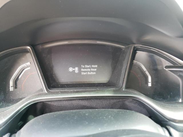 SHHFK7H93MU206614 - 2021 HONDA CIVIC SPORT TOURING SILVER photo 9