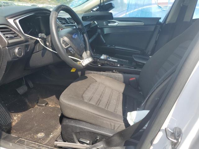 3FA6P0HD9LR160143 - 2020 FORD FUSION SE WHITE photo 7