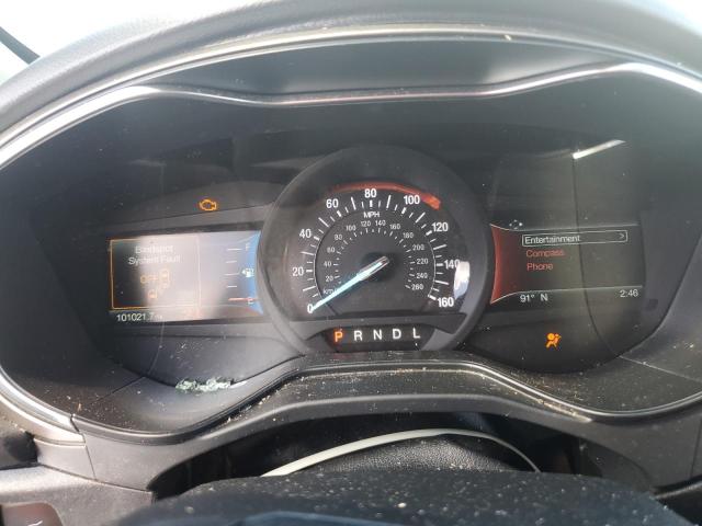 3FA6P0HD9LR160143 - 2020 FORD FUSION SE WHITE photo 9