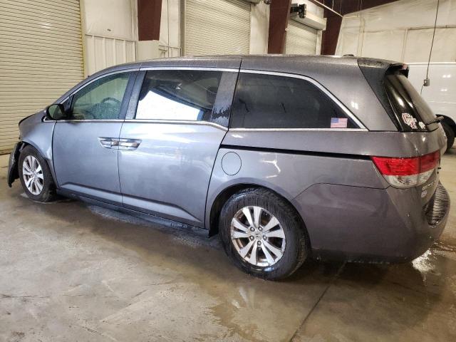 5FNRL5H66EB012702 - 2014 HONDA ODYSSEY EXL GRAY photo 2