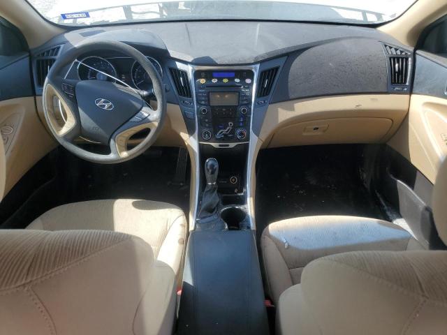 5NPEB4AC0DH764973 - 2013 HYUNDAI SONATA GLS WHITE photo 8