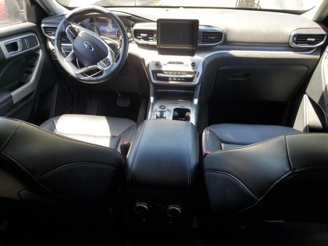1FMSK8DH1MGA29114 - 2021 FORD EXPLORER XLT Szary zdjęcie 8