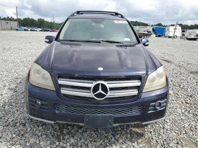 4JGBF71E28A367655 - 2008 MERCEDES-BENZ GL 450 4MATIC BLUE photo 5