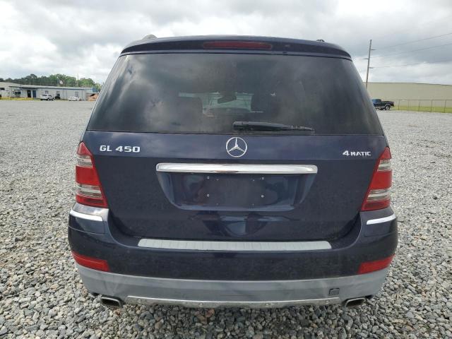 4JGBF71E28A367655 - 2008 MERCEDES-BENZ GL 450 4MATIC BLUE photo 6