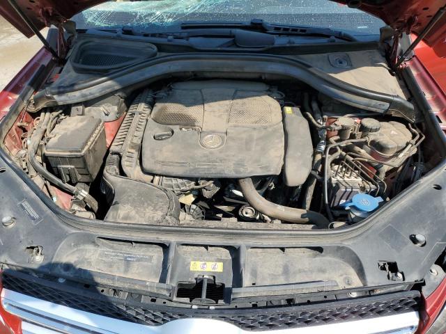 4JGDA5HB4HA962532 - 2017 MERCEDES-BENZ GLE 350 4MATIC RED photo 12