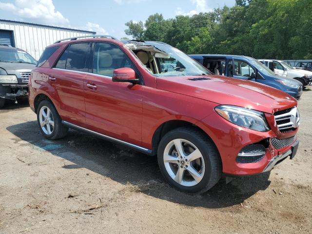 4JGDA5HB4HA962532 - 2017 MERCEDES-BENZ GLE 350 4MATIC RED photo 4