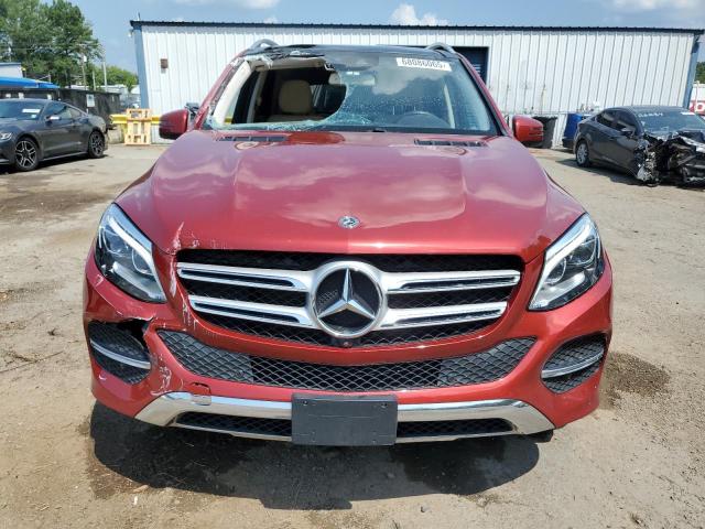 4JGDA5HB4HA962532 - 2017 MERCEDES-BENZ GLE 350 4MATIC RED photo 5