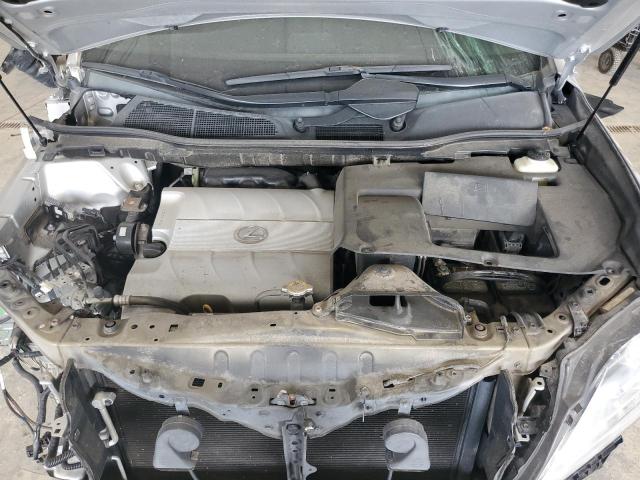 2T2BK1BAXDC199628 - 2013 LEXUS RX 350 BASE ვერცხლისფერი ფოტო 11