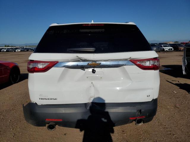 1GNERGKW0JJ188236 - 2018 CHEVROLET TRAVERSE LT WHITE photo 6