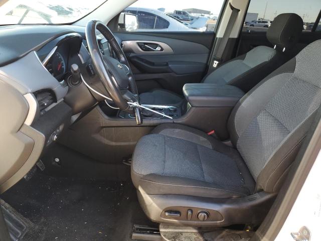 1GNERGKW0JJ188236 - 2018 CHEVROLET TRAVERSE LT WHITE photo 7