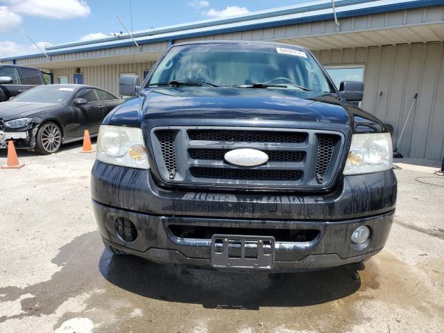 1FTRX12W57FA04434 - 2007 FORD F150 BLACK photo 5