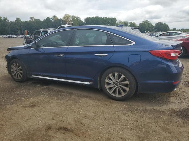 5NPE34AF5GH316062 - 2016 HYUNDAI SONATA SPORT BLUE photo 2