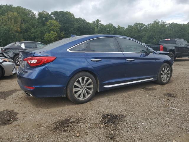 5NPE34AF5GH316062 - 2016 HYUNDAI SONATA SPORT BLUE photo 3