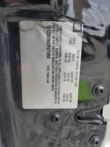 1G1ZS68N07F271855 - 2007 CHEVROLET MALIBU MAXX LS 黑色 照片 12