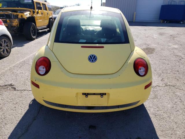 3VWPW3AG8AM005162 - 2010 VOLKSWAGEN NEW BEETLE YELLOW photo 6